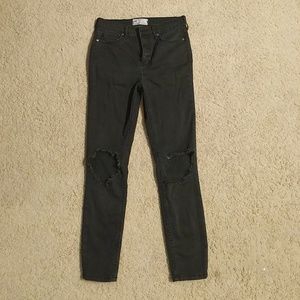 Free people black jeans